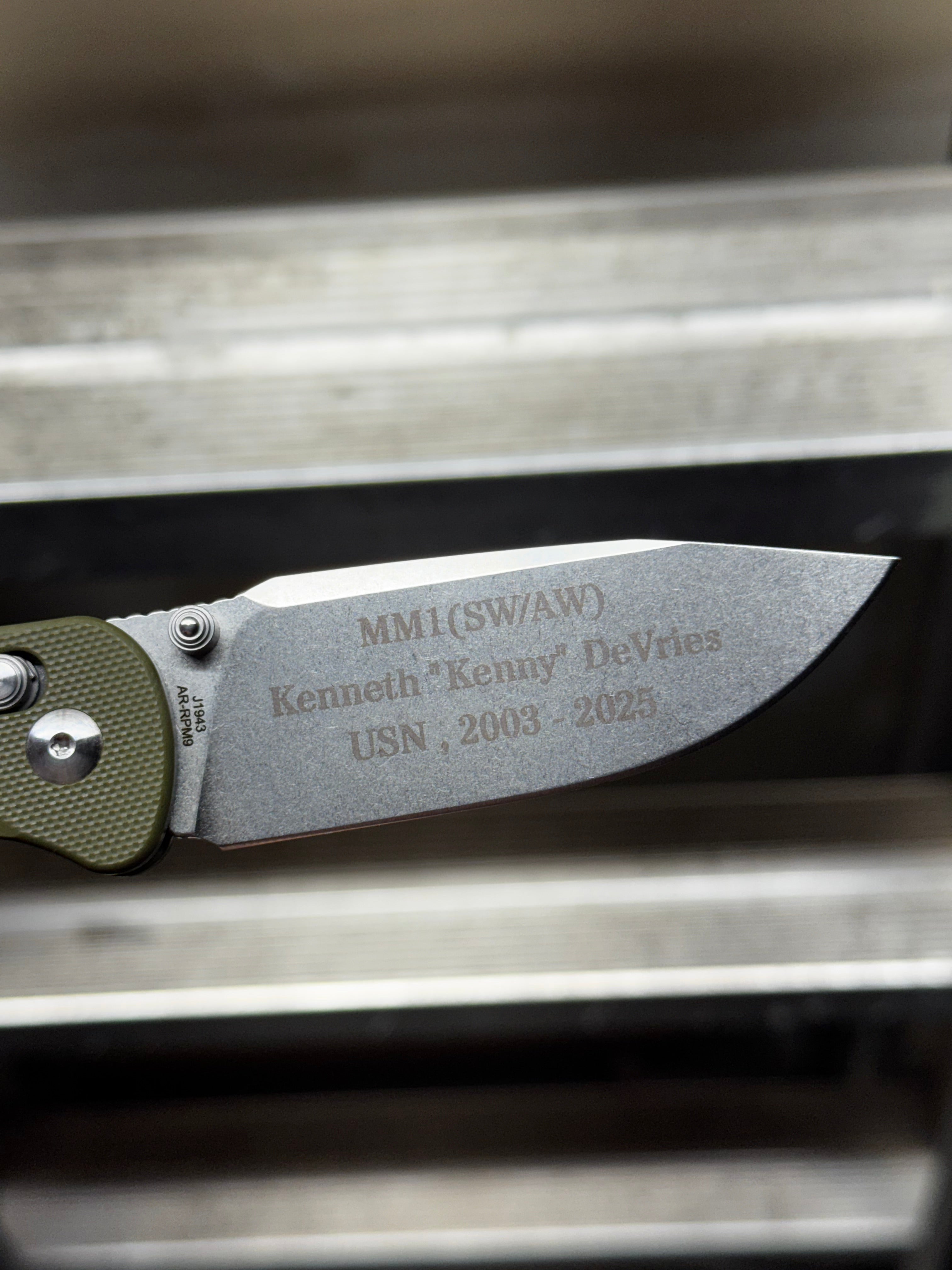 Laser Engraving (Metal)