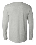 BELLA + CANVAS Heather CVC Long Sleeve Tee 3501CVC