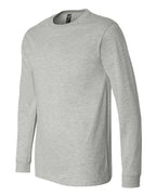 BELLA + CANVAS Heather CVC Long Sleeve Tee 3501CVC