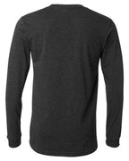 BELLA + CANVAS Heather CVC Long Sleeve Tee 3501CVC