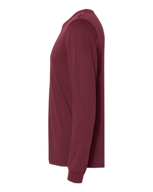 BELLA + CANVAS Heather CVC Long Sleeve Tee 3501CVC