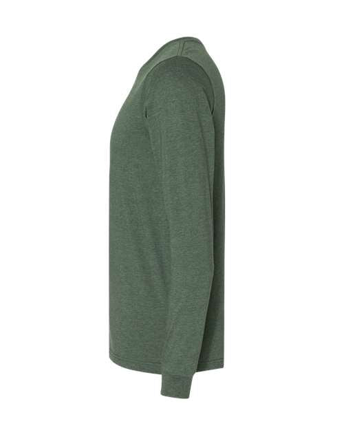 BELLA + CANVAS Heather CVC Long Sleeve Tee 3501CVC