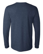 BELLA + CANVAS Heather CVC Long Sleeve Tee 3501CVC