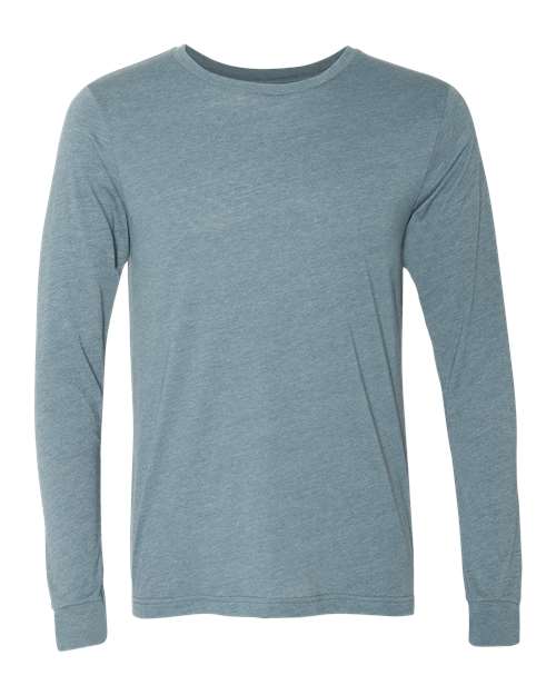 BELLA + CANVAS Heather CVC Long Sleeve Tee 3501CVC