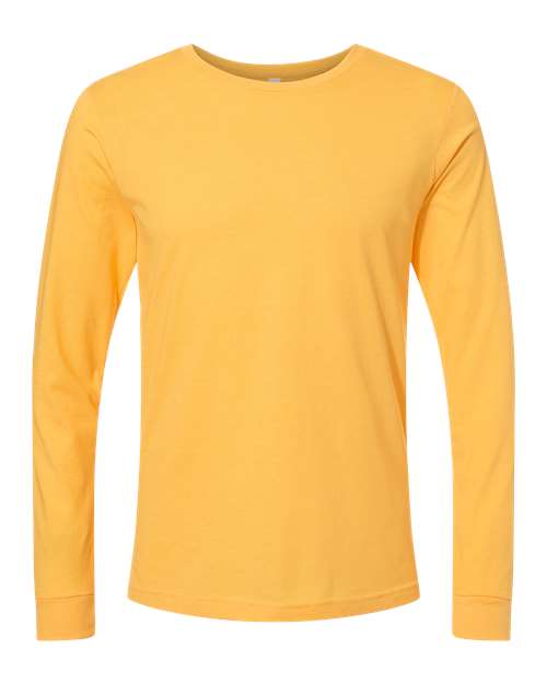 BELLA + CANVAS Heather CVC Long Sleeve Tee 3501CVC