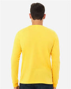 BELLA + CANVAS Heather CVC Long Sleeve Tee 3501CVC