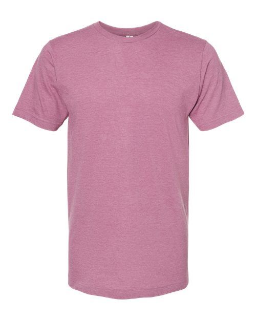 Tultex Unisex Fine Jersey T-Shirt 202 — Heather Cassis