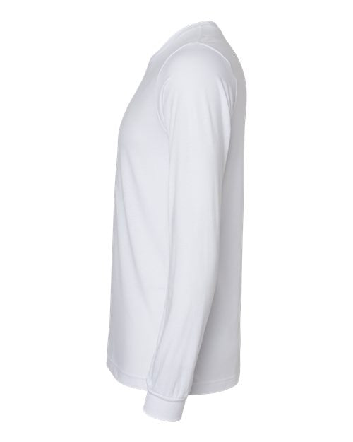 BELLA + CANVAS Heather CVC Long Sleeve Tee 3501CVC