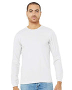 BELLA + CANVAS Heather CVC Long Sleeve Tee 3501CVC