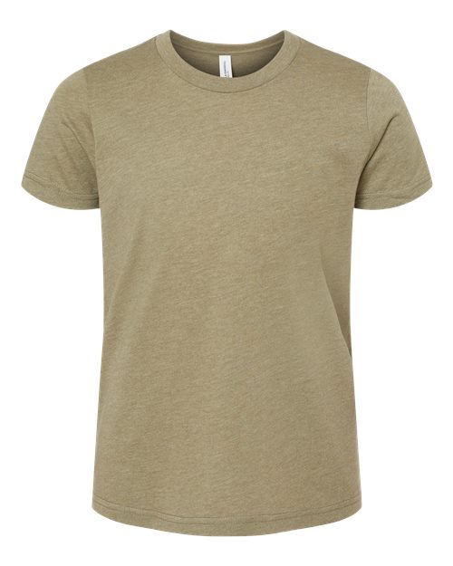 BELLA + CANVAS Youth CVC Jersey Tee 3001YCVC