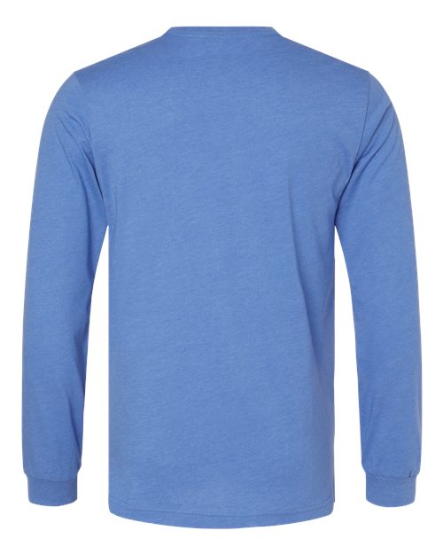 BELLA + CANVAS Heather CVC Long Sleeve Tee 3501CVC