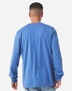 BELLA + CANVAS Heather CVC Long Sleeve Tee 3501CVC