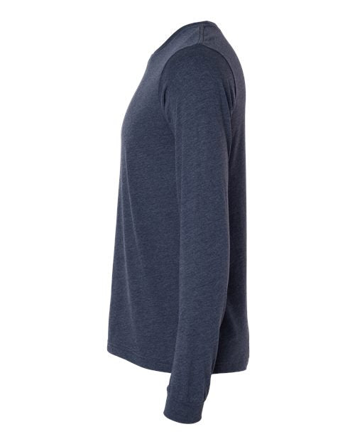 BELLA + CANVAS Heather CVC Long Sleeve Tee 3501CVC
