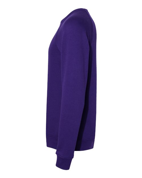 BELLA + CANVAS Unisex Sponge Fleece Raglan Crewneck Sweatshirt 3901