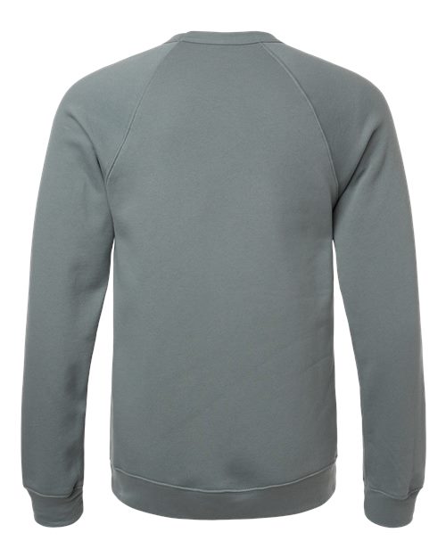 BELLA + CANVAS Unisex Sponge Fleece Raglan Crewneck Sweatshirt 3901