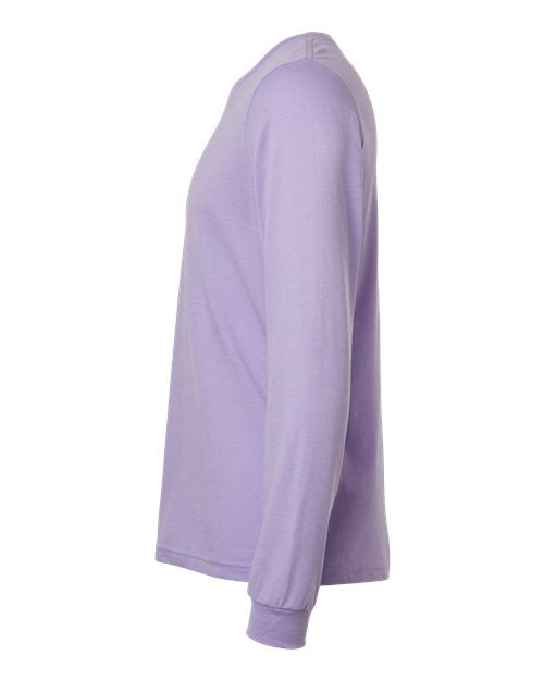 BELLA + CANVAS Heather CVC Long Sleeve Tee 3501CVC