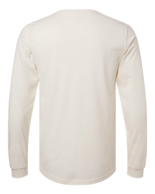 BELLA + CANVAS Heather CVC Long Sleeve Tee 3501CVC