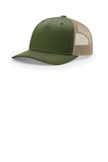 RICH Five Panel Trucker 112FP — Army Olive/ Tan