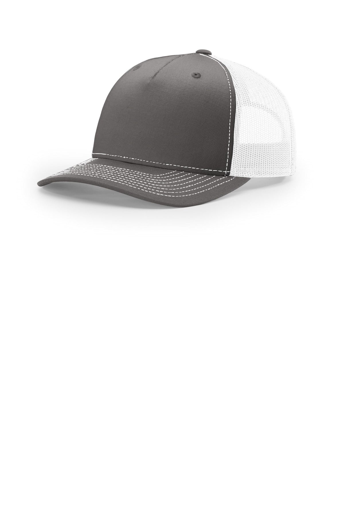 RICH Five Panel Trucker 112FP — Charcoal/ White