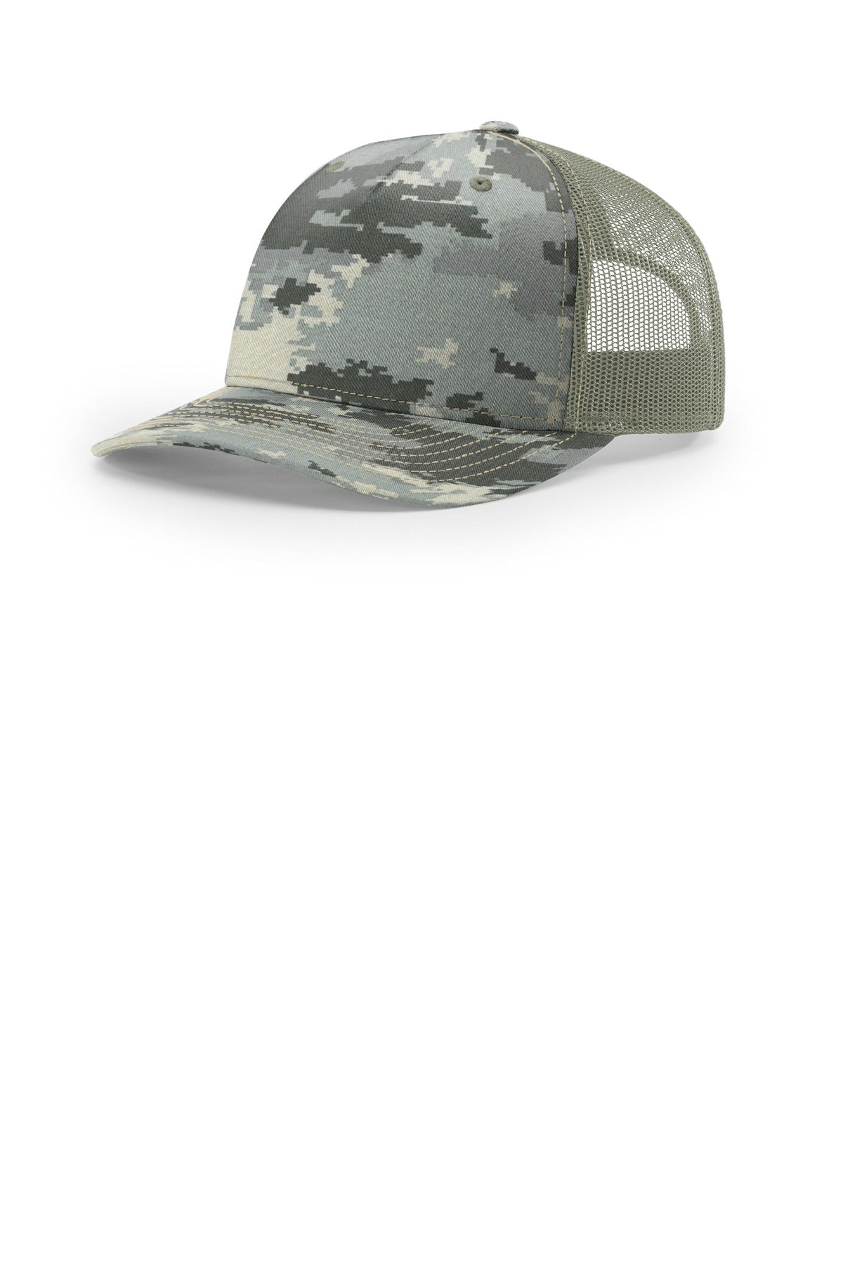 Richardson 112PFP — Digital Camo/Light Green