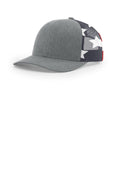 RICH Printed Mesh Trucker 112PM — Heather Grey/ Stars Stripes