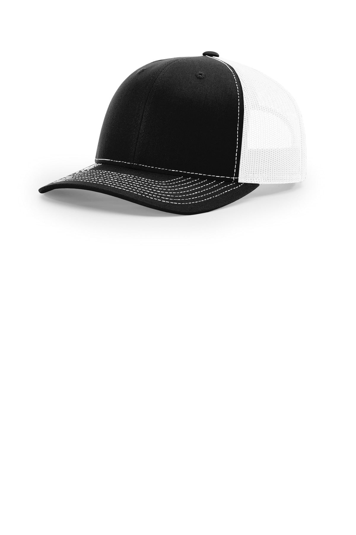 RICH Trucker Cap 112 — Black/ White