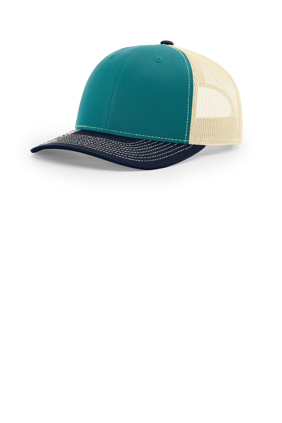 RICH Trucker Cap 112 — Blue Teal/ Birch/ Navy
