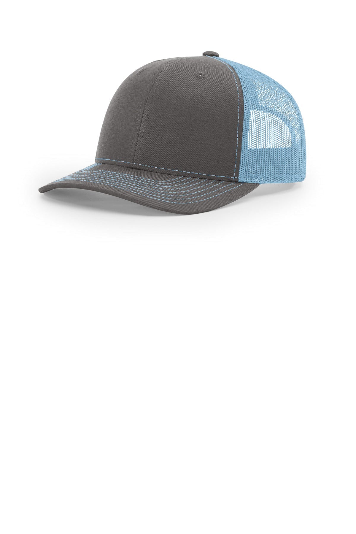 RICH Trucker Cap 112 — Charcoal/ Columbia Blue