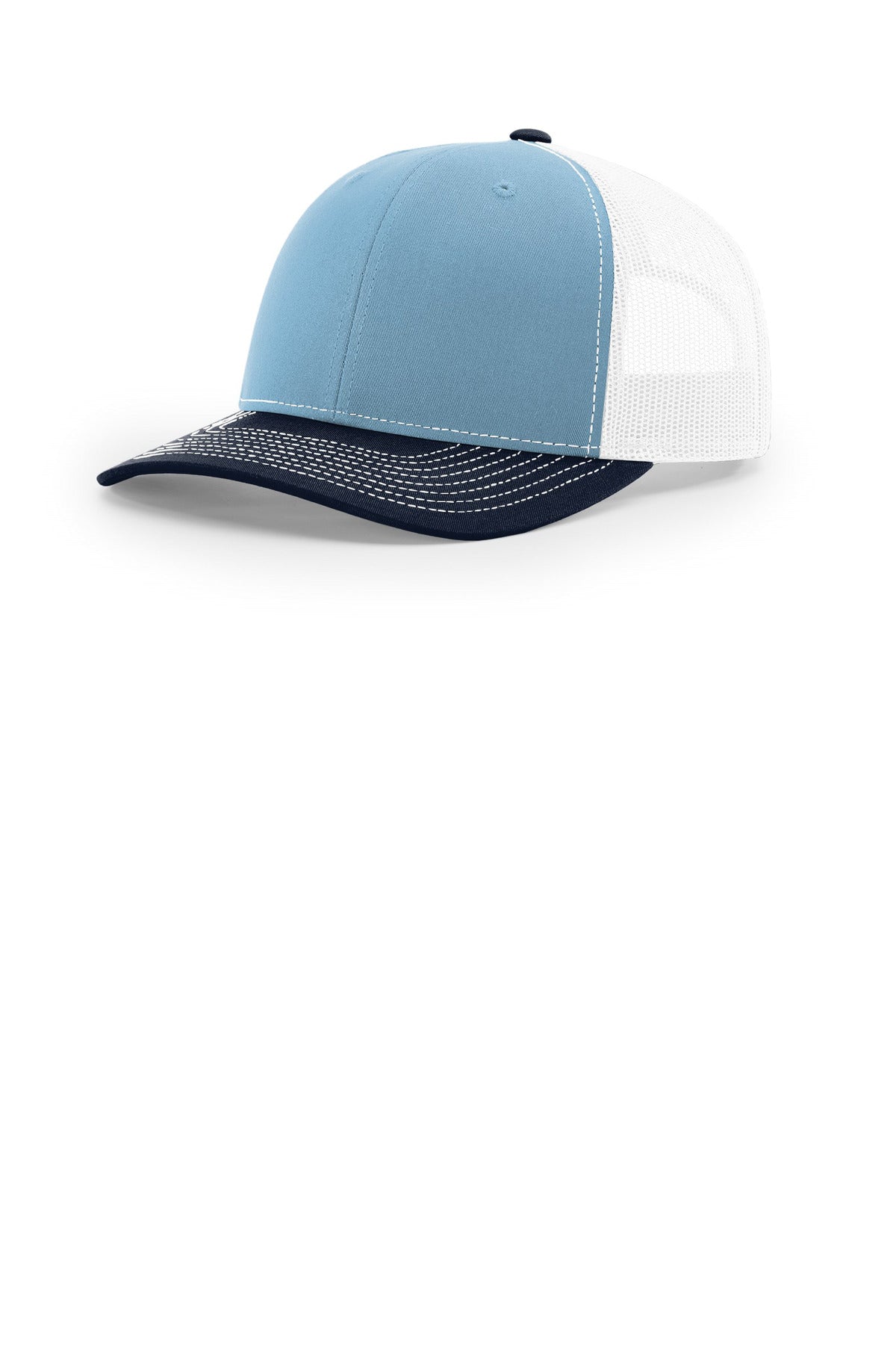 RICH Trucker Cap 112 — Columbia Blue/ White/ Navy