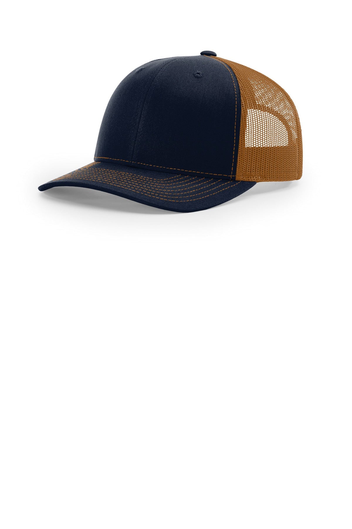 RICH Trucker Cap 112 — Navy/ Caramel