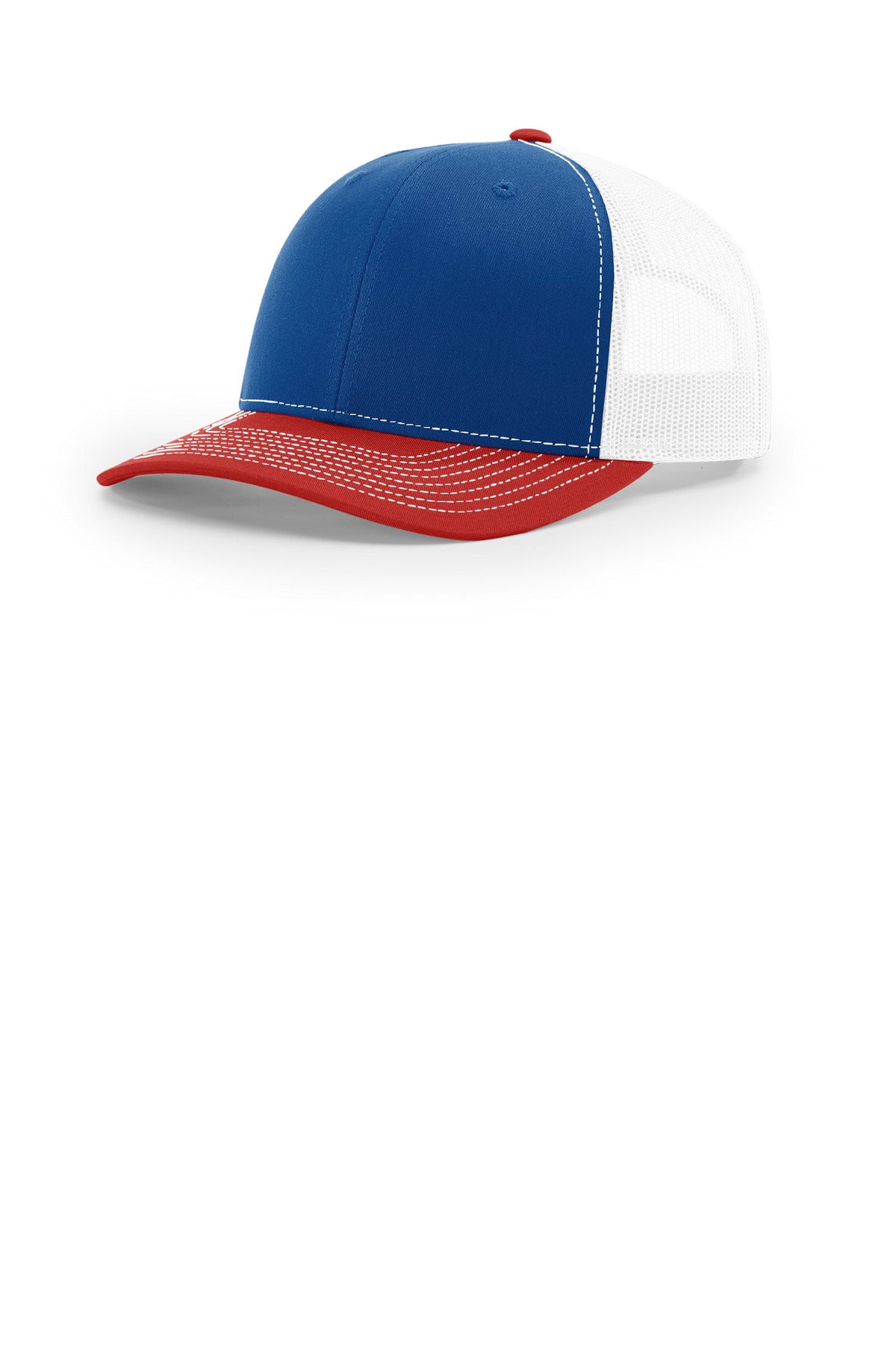RICH Trucker Cap 112 — Royal/ White/ Red
