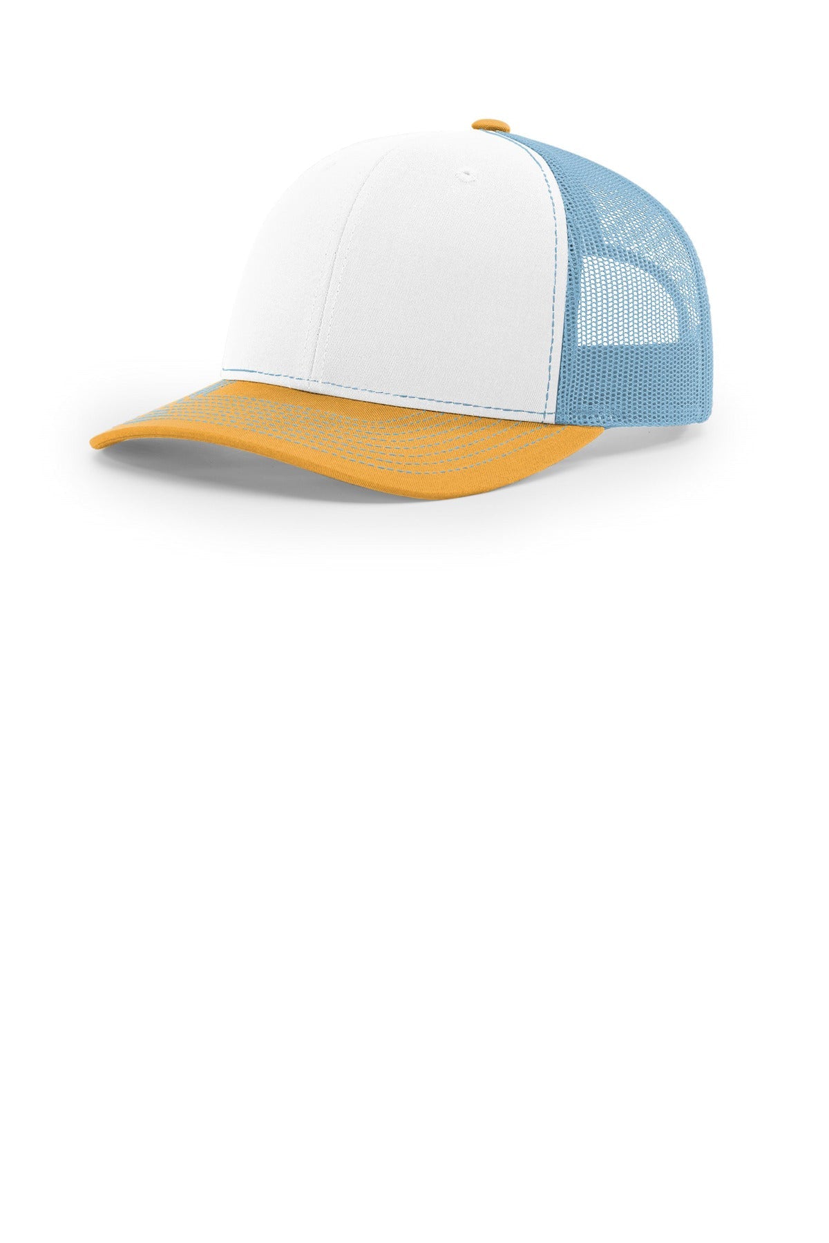 Richardson 112 — White/Columbia Blue/Yellow