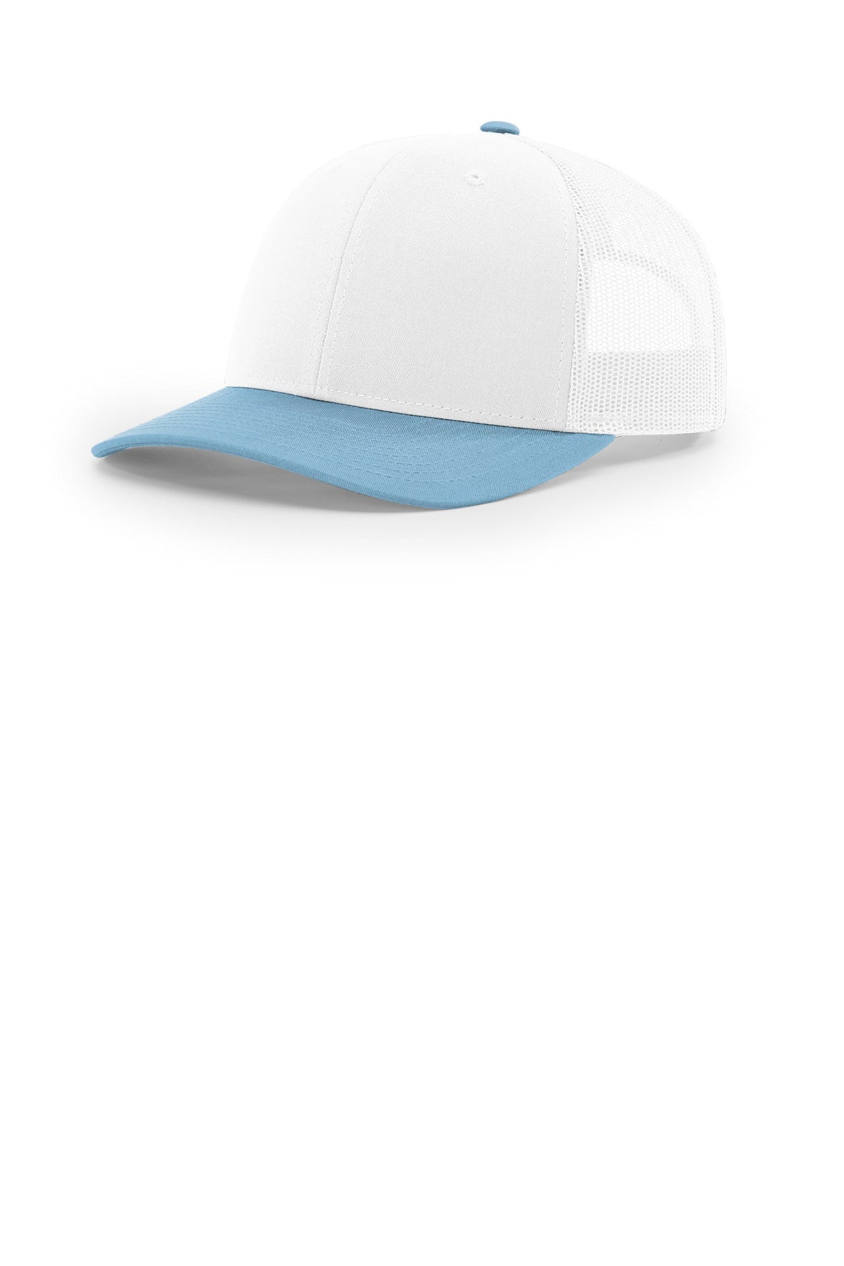 Richardson 112 — White/White/Columbia Blue