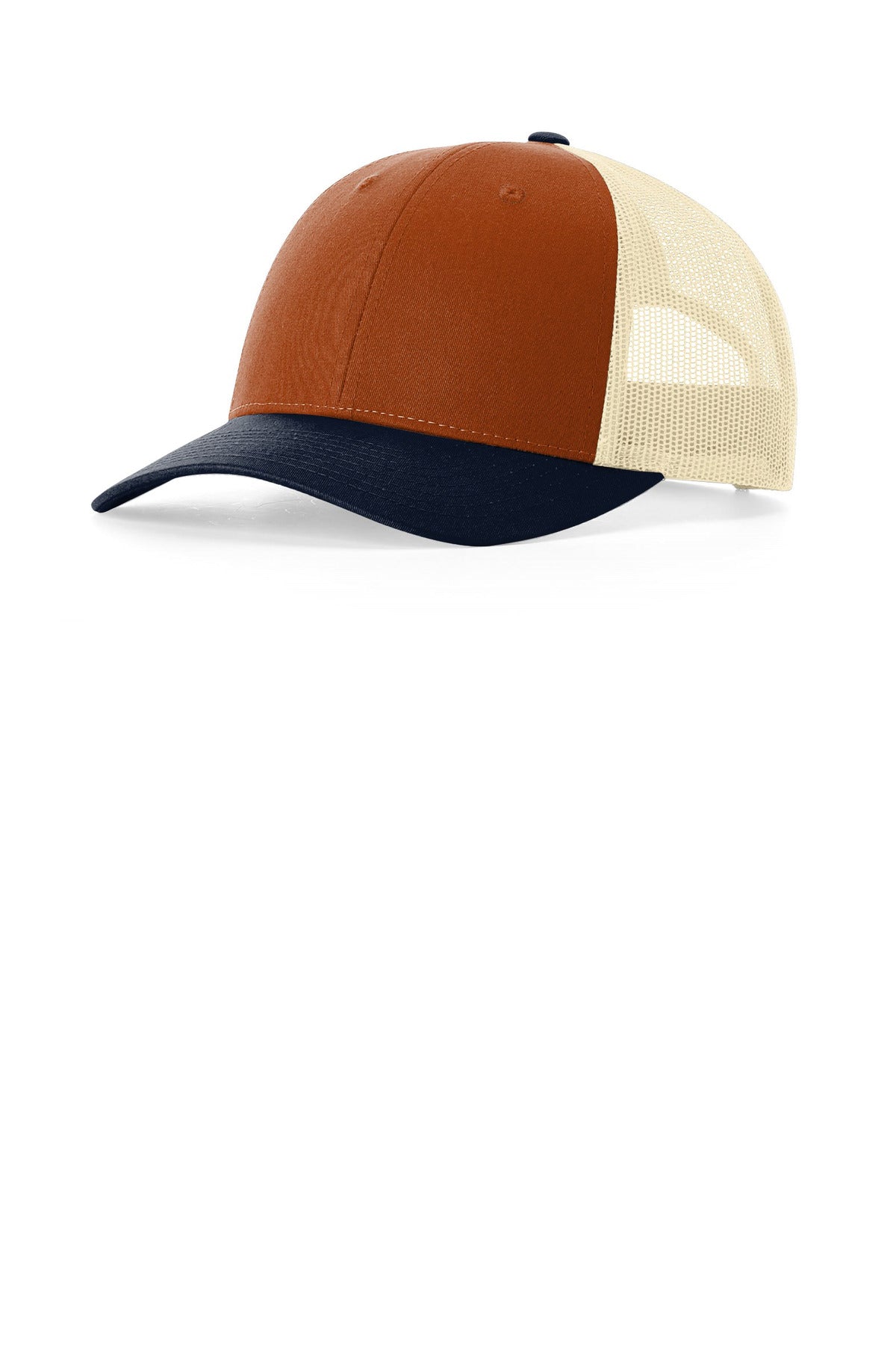 Richardson 115 — Dark Orange/Birch/Patriot Blue