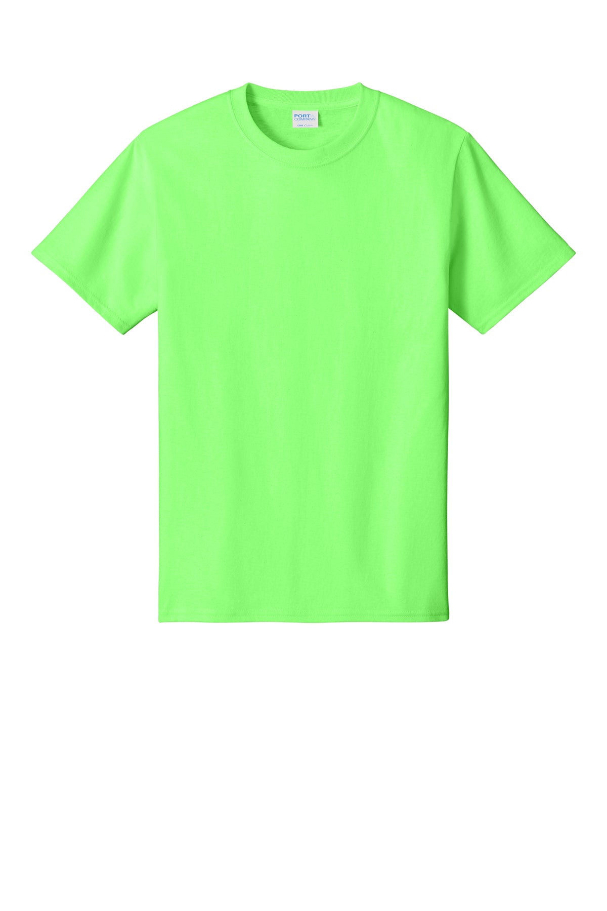 Port & Co Core Cotton Tee PC54 — Neon Green