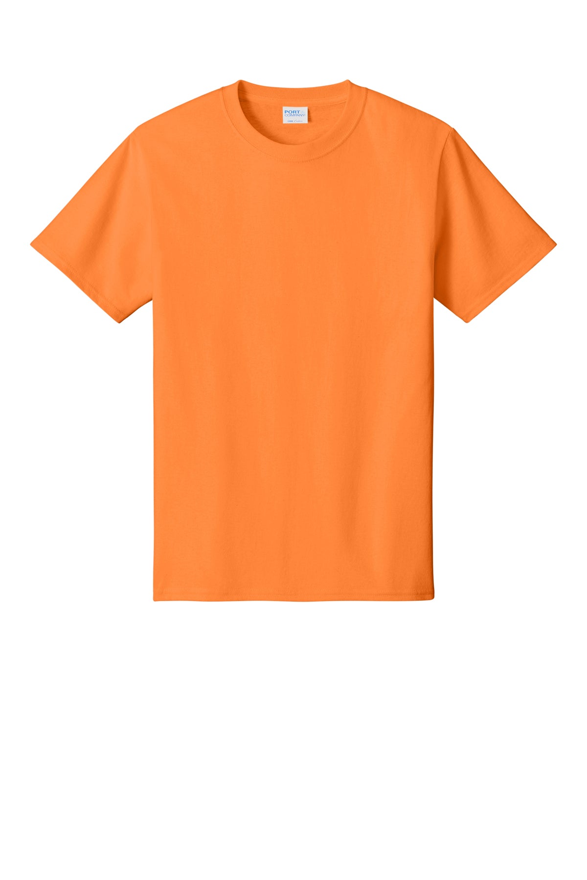 Port & Co Core Cotton Tee PC54 — Neon Orange