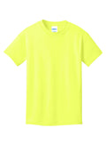 Port & Co Youth Core Cotton Tee PC54Y — Neon Yellow