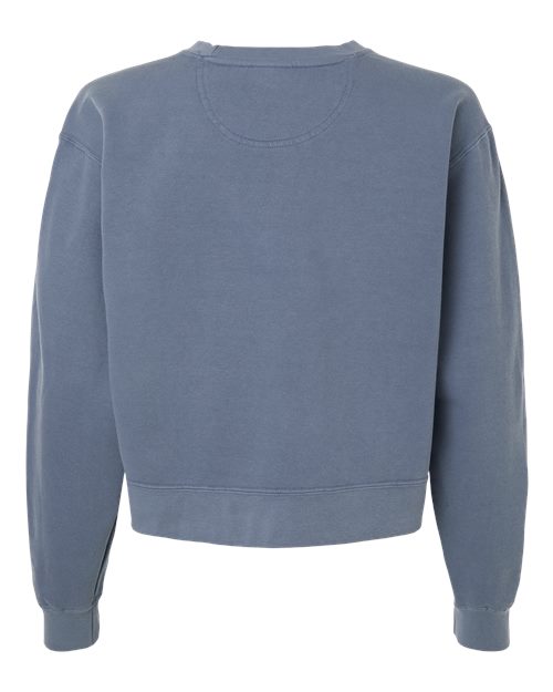 Comfort Colors Women's Garment-Dyed Mid-Length Crewneck Sweatshirt 1566L