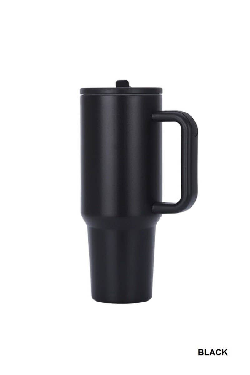 40oz Spill Free Insulated Stainless Steel Tumbler