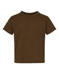 Rabbit Skins Toddler Cotton Jersey Tee 3301T — Brown