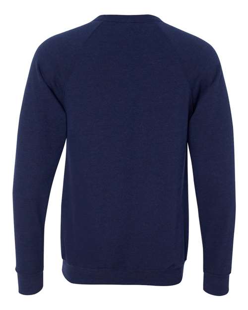 BELLA + CANVAS Unisex Sponge Fleece Raglan Crewneck Sweatshirt 3901