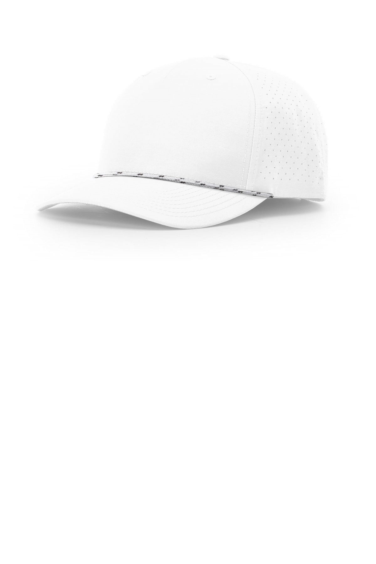 RICH Laser Perf Performance Rope Cap 355 — White/ White Black