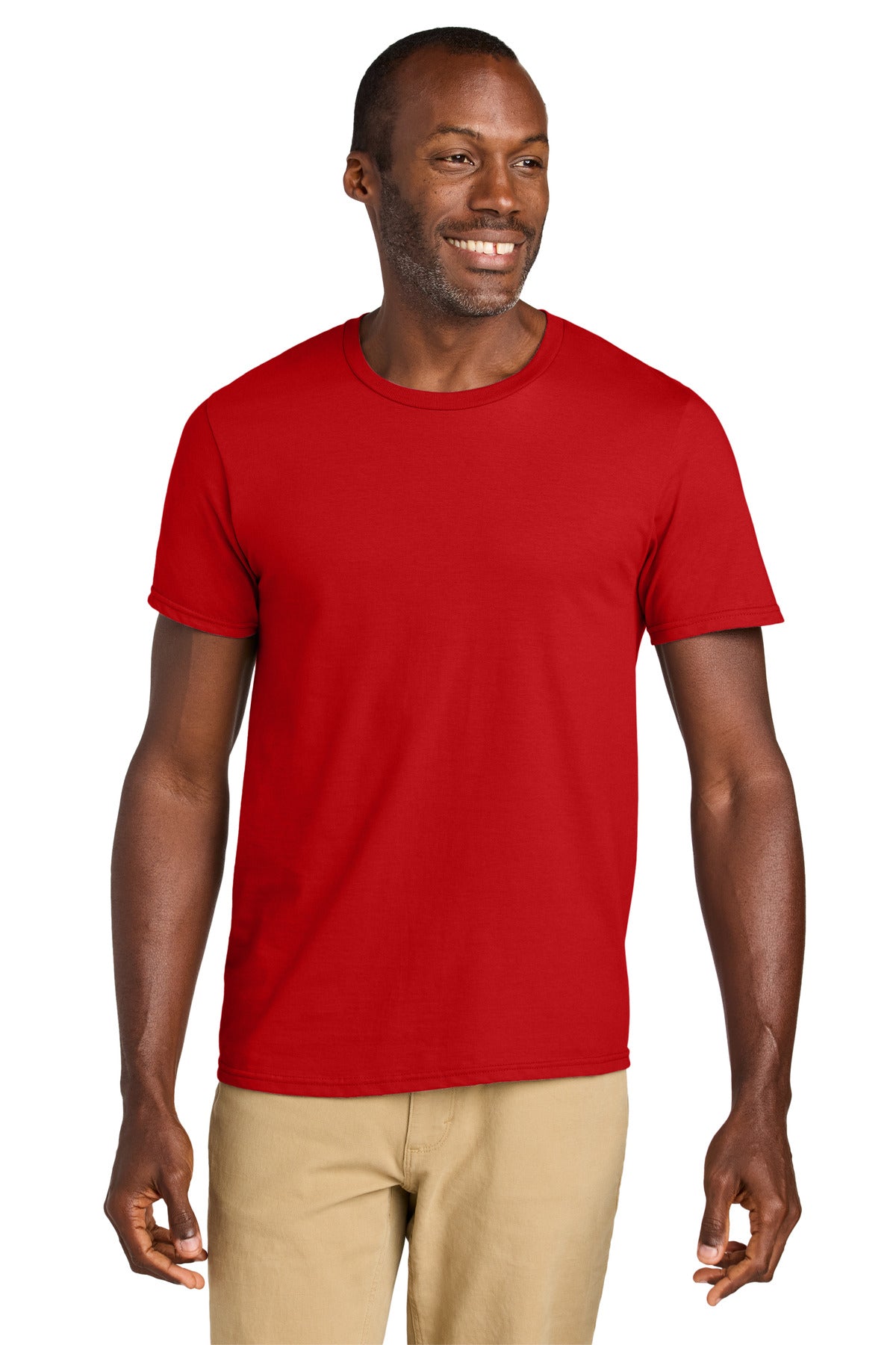 JZS Unisex Classics Ctn T-Shirt  363M — Fiery Red