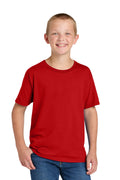 JZS Yth Classics Ctn T-Shirt  363Y — Fiery Red