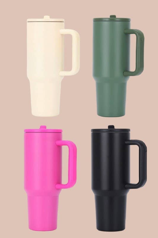 40oz Spill Free Insulated Stainless Steel Tumbler