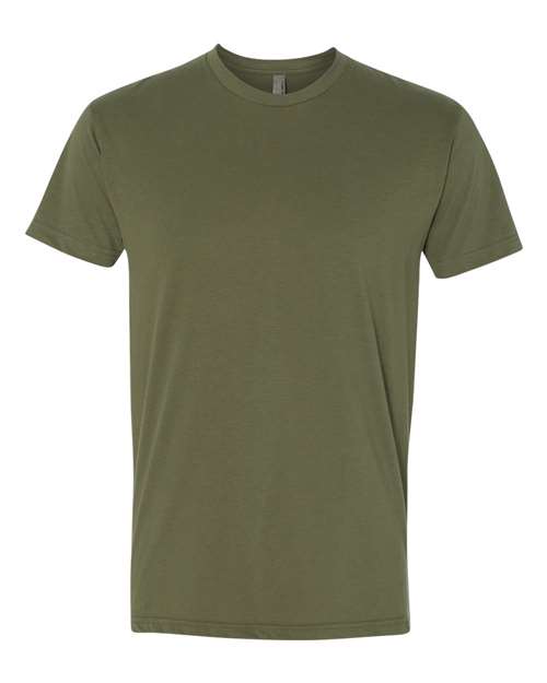 Next Level Sueded T-Shirt 6410 — Military Green