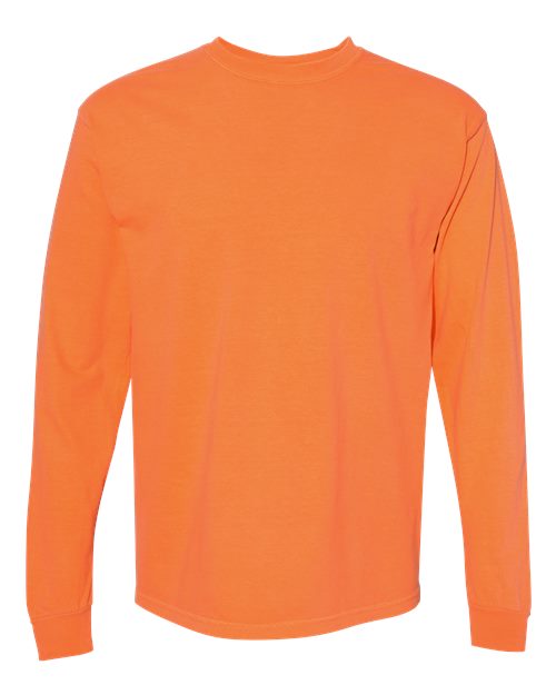 Comfort Colors Unisex Garment-Dyed Heavyweight Long Sleeve T-Shirt 6014