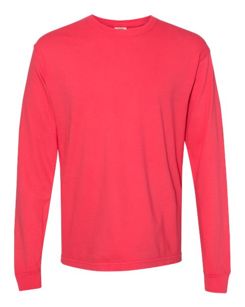 Comfort Colors Unisex Garment-Dyed Heavyweight Long Sleeve T-Shirt 6014