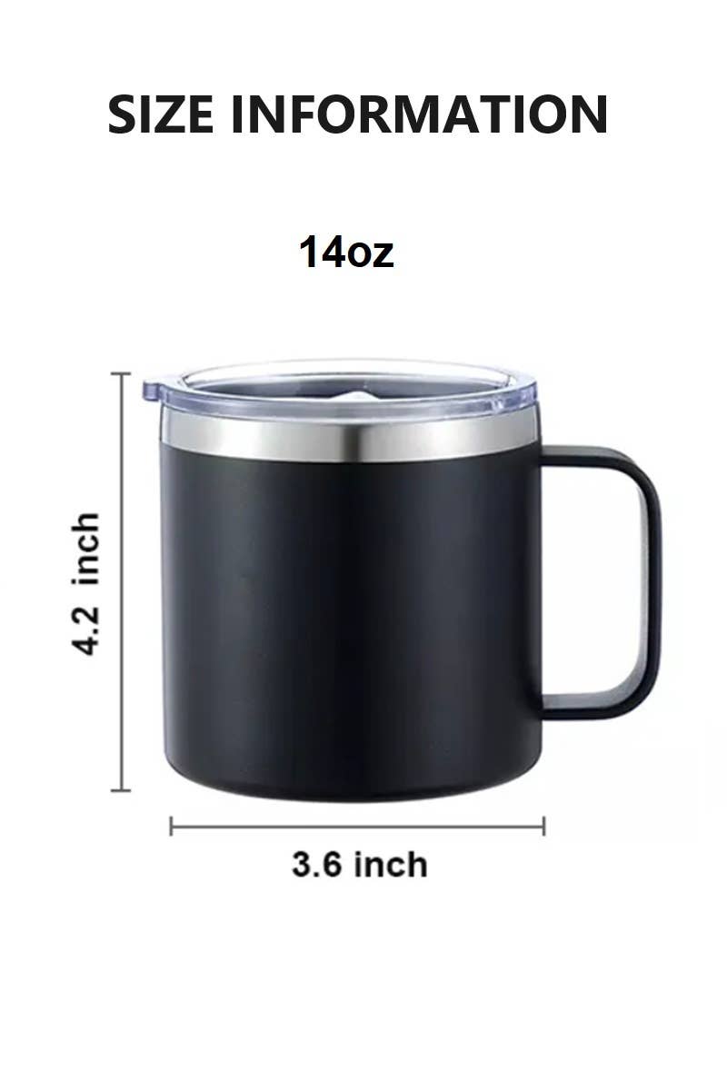 14 Oz Rambler Stainless Steel Thermal Mug