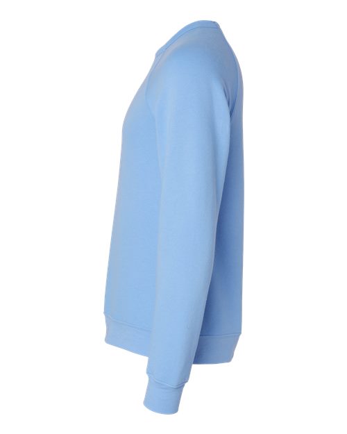 BELLA + CANVAS Unisex Sponge Fleece Raglan Crewneck Sweatshirt 3901